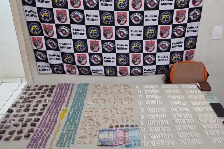MAIS DE MIL PORÇÕES DE DROGAS SÃO APREENDIDAS E TRÊS PESSOAS SÃO PRESAS NO INTERIOR DE SP